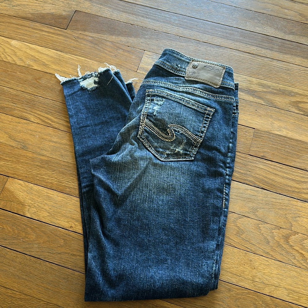 Silver Suki skinny jean